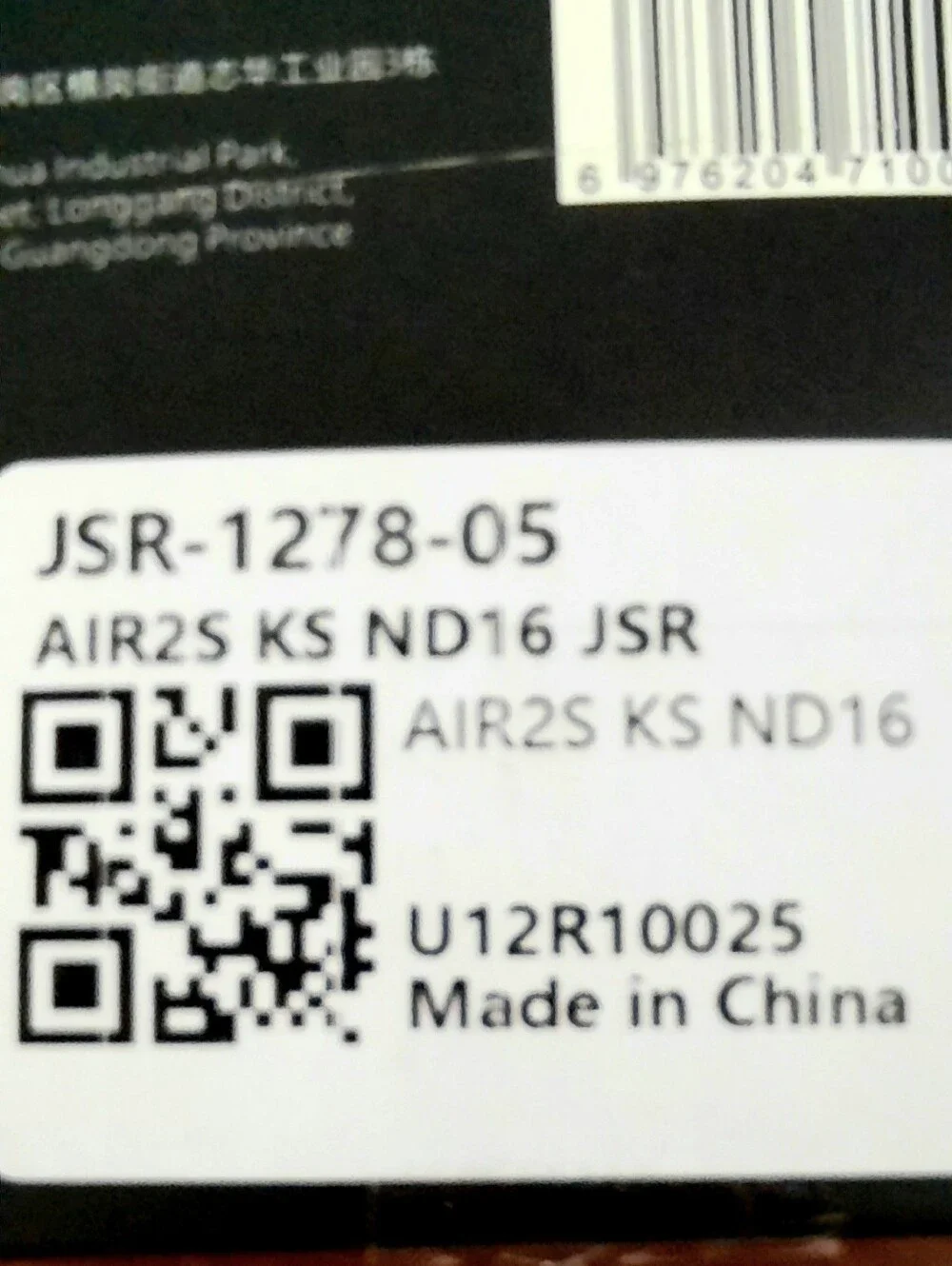 Filter UV CPL ND16 Lens Filter for DJI MAVIC AIR2S Drone Part JSR-1278-05